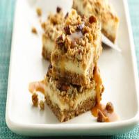 Toffee Brown Ale Cheesecake Bars image