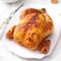 Savory Rubbed Roast Chicken image