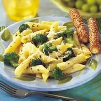 Broccoli and Garlic Penne Pasta_image