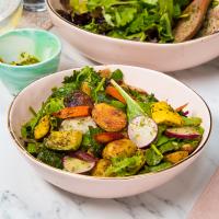 Roasted Veggie Summer Salad Recipe by Tasty image