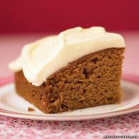 Pumpkin Spice Cake with Honey Frosting_image