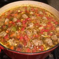 Meatball and Pasta Soup_image