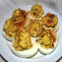 Deviled Eggs With Bacon_image