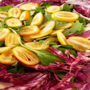 Bitter Greens' Salad With Kumquat image