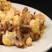 Roasted Cauliflower and Mushrooms_image