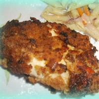 Crispy Juicy Oven-Fried Chicken Breasts_image
