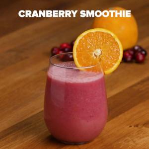 Cranberry Sauce Smoothie Recipe by Tasty_image