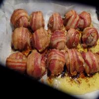 Giant Bacon-Wrapped Meatballs image