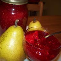 No-Cook Raspberry Pear Jam image