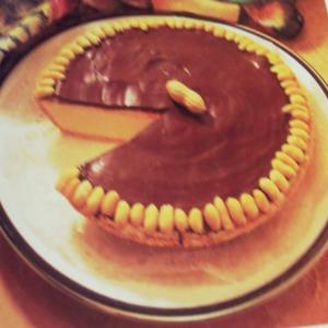 CHOCOLATE TOPPED PEANUT BUTTER REFRIGERATOR PIE_image