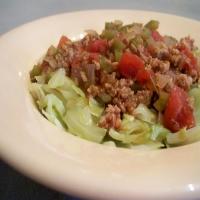 Cabbage With Meat Sauce_image