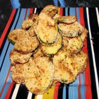 Oven Fried Zucchini Chips image