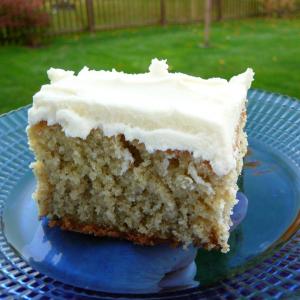 Banana Cake with Cream Cheese Frosting_image