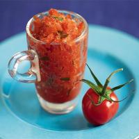 Tomato & basil granita image