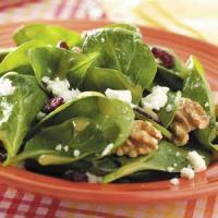 Dijon-Walnut Spinach Salad_image
