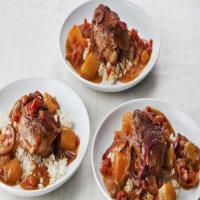 Caribbean Chicken with Mango Coconut Sauce_image