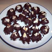 Almond Coconut Chocolate Cookie Balls_image