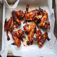 Oven-Barbecued Chicken Wings image