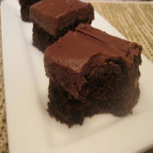 Chocolate Frosted Zucchini Brownies_image
