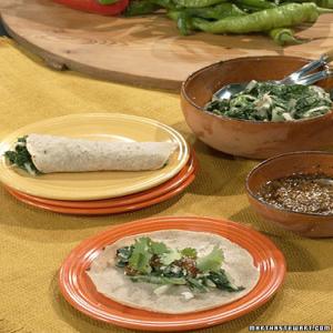 Rick's Tacos with Garlicky Mexican Greens_image