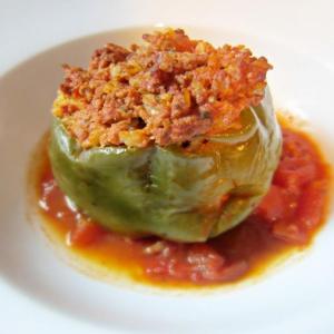 OLD FASHION STUFFED GREEN PEPPERS_image