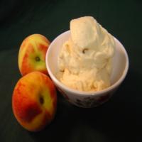 Fresh Peach Ice Cream (Regular and Diet Versions)_image