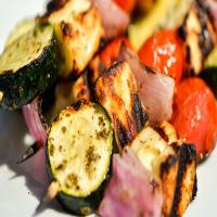 Halloumi and Vegetable Skewers Recipe_image