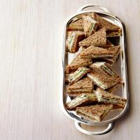 Herbed Goat Cheese Sandwiches image
