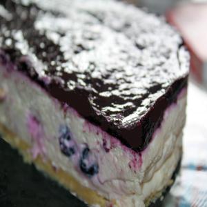 No-Bake Blueberry Cheesecake (Can Be Gluten-Free) image