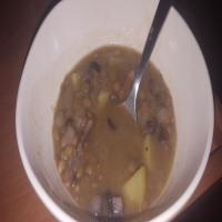 Mushroom, Lentil, and Potato Soup_image