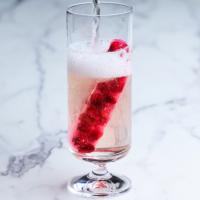 Pomegranate Champagne Spritzer Recipe by Tasty image