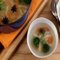 Flu Fighter Chicken Soup with Garlic and Star Anise_image
