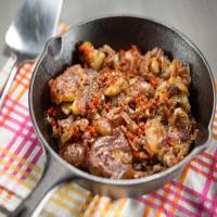 Country Ham and Smashed-Potato Home Fries_image