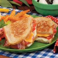 Bacon-Topped Grilled Cheese image