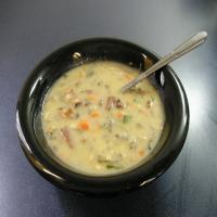 Creamy Wild Rice Soup_image