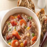 Slow-Cooker Beef and Barley Soup_image