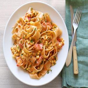 Pappardelle With Lobster and Corn_image