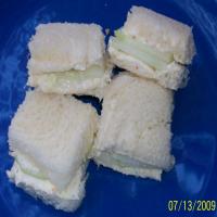 Cucumber and Cream Cheese Tea Sandwiches_image
