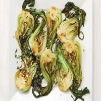 Baby Bok Choy with Garlic and Thyme_image