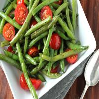 Green Beans with Cherry Tomatoes_image