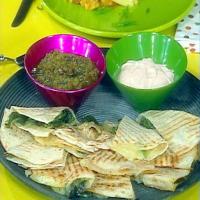 Grilled Green Chili Quesadillas image