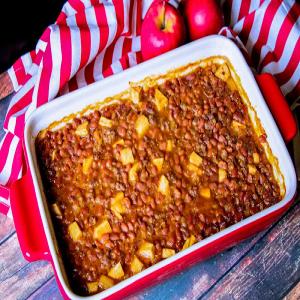 Spicy Apple Baked Beans_image