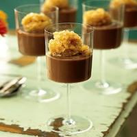 Chocolate Natillas with Coffee-Bean Granita image