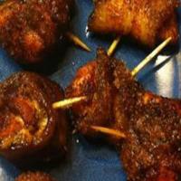 * Sweet N Savory Bacon Wrapped Chicken Bites *_image