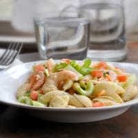 Pasta Shell and Shrimp or Ham Salad image