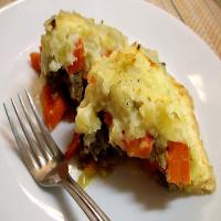 Ground Beef and Sausage Pie (Pastry or Potato Topped) image