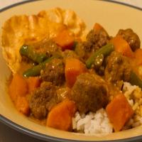 Lamb Meatball Curry image