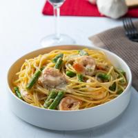 Shrimp And Asparagus Alfredo Recipe by Tasty_image
