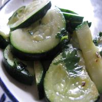 Zucchini With Mint and Parsley_image