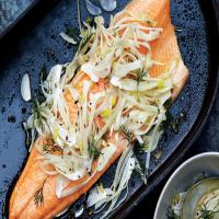 Slow-Roasted Char with Fennel Salad_image